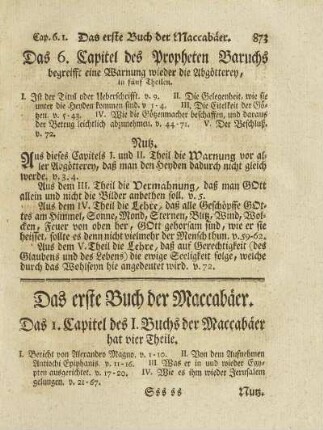 Das erste Buch der Maccabäer