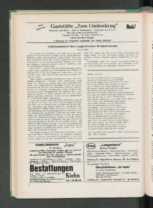 Jubiläumsfahrt des Langenhorner Heimatvereins