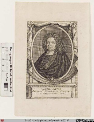 Bildnis Caspar Calvör