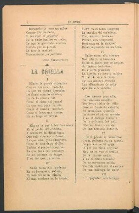 La criolla