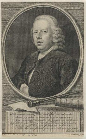 Bildnis des Johannes Eusebius Voet