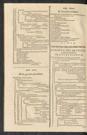 Synopsis Seu Methodus Concatenata Insititutionum.