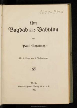 Um Bagdad und Babylon