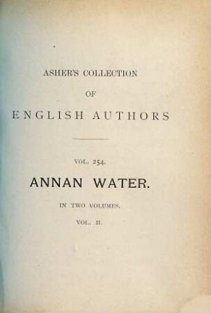 Annan Water. 2