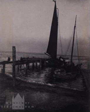 Vitte. Boote am Bodden