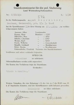 Schreiber, August
