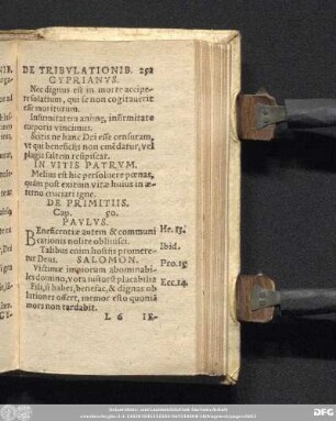 De Primitiis. Cap. 50.
