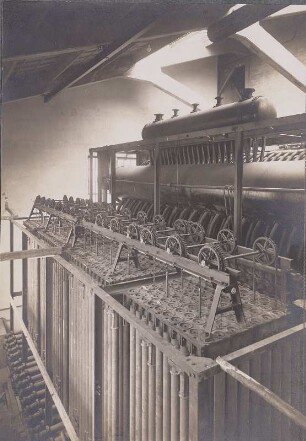 Kessel 21, W.II - Montage, Vorwärmerantrieb