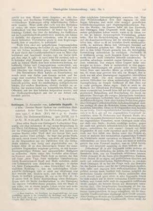 151-155 [Rezension] Oettingen, Alexander von, Lutherische Dogmatik.Zweiter Band