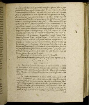 Caput V. De Causis