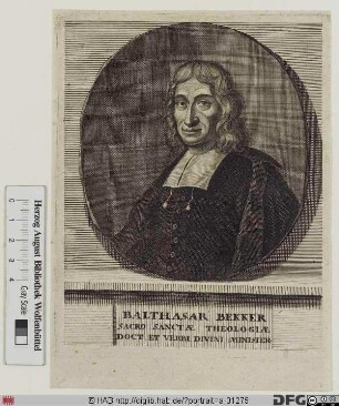 Bildnis Balthasar Bekker