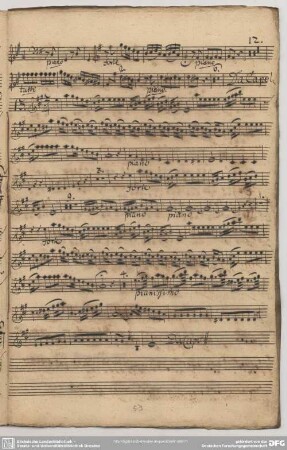 13. Anonymus, Suiten, A-Dur 