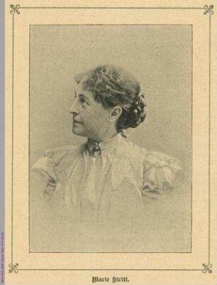Porträt von Marie Stritt