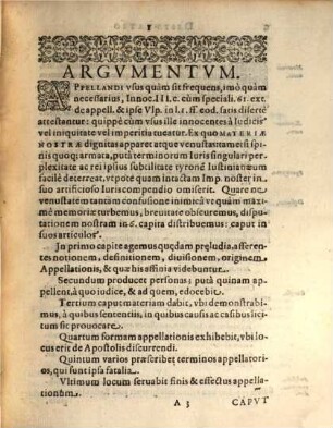 Dispvtatio De Appellationvm Jvre
