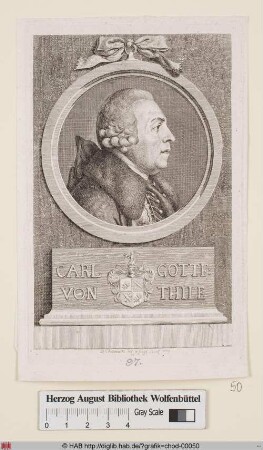 Porträt des Carl Gottfried von Thile