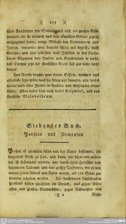 Siebentes Buch. Persien und Armenien