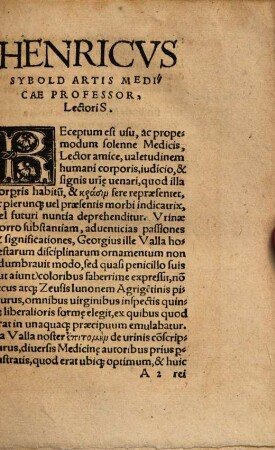 De urinae significatione