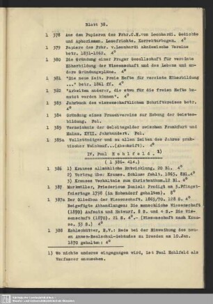 IV. Paul Hohlfeld (l 386-414)