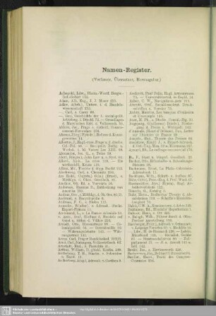 Namen-Register