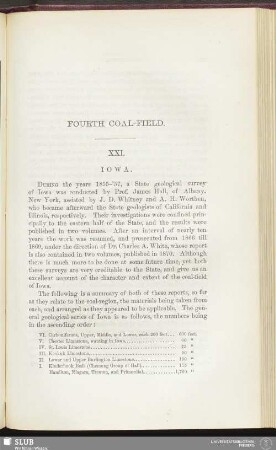 Fourth coal-field