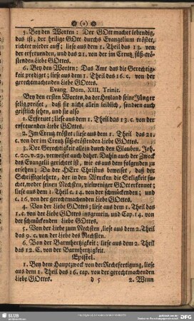 Evang. Dom. XIII. Trinit.