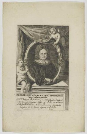 Bildnis des Bernhardvs Gvalthervs Marperger