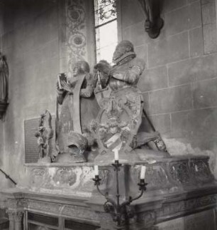 Doppelgrabmal für Wolf von Schönburg (1581) und seine Frau Anna Schenk von Landsberg (1567)