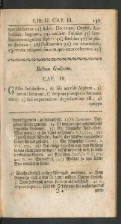 Bellum Gallicum. Cap. IV