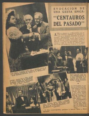 Evocación de una gesta épica: "Centauros del pasado"