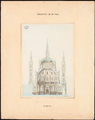 Berliner Dom: Querschnitt