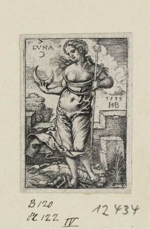 Luna, Blatt 7 der Folge "Sieben Planeten"