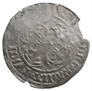 Münze, 1 Pfahlschildgroschen, 1441 - 1442