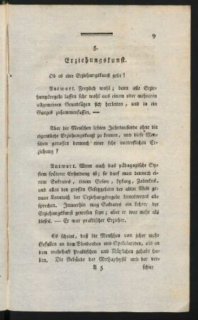 5. Erziehungskunst