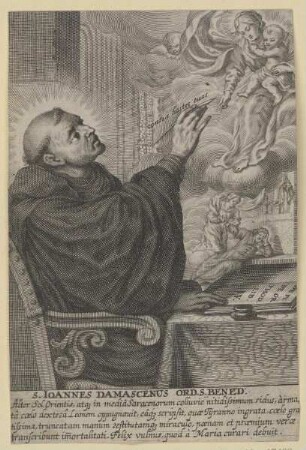 Bildnis des S. Ioannes Damascenus