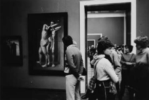Ausstellungsbesucher