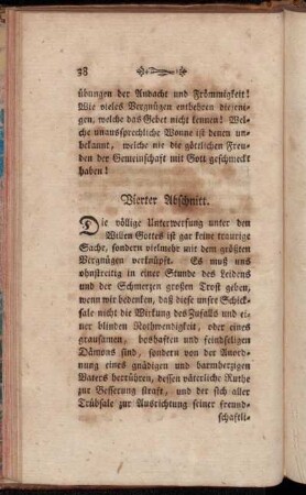 Vierter Abschnitt. - Achter Abschnitt.
