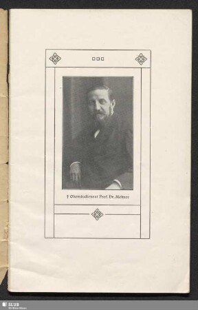 Oberstudienrat Prof. Dr. Meltzer