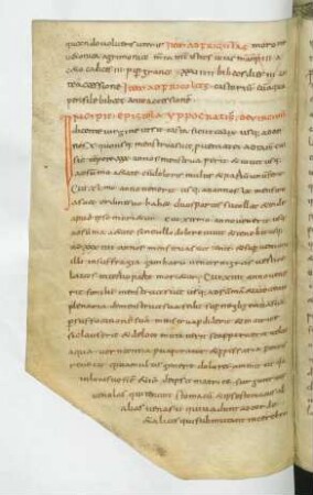 Epistola de virginibus