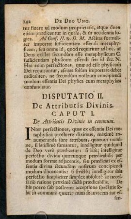 142-428, Disputatio II.