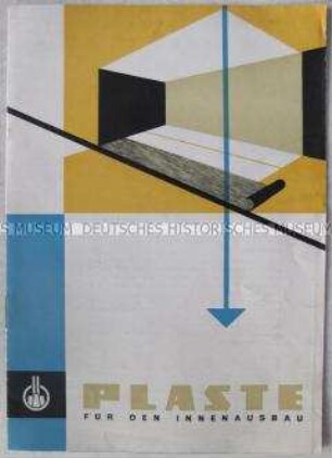 Werbeblatt für Kunststoffbaumaterial