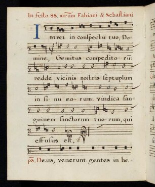 74v - 75r Introet in conspectu tuo Domine
