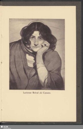 Lucienne Bréval als Carmen