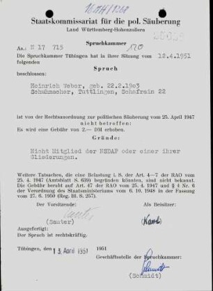 Weber, Heinrich