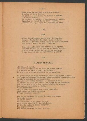 XIII - Spes