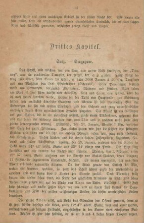 Drittes Kapitel. Suez. - Singapore
