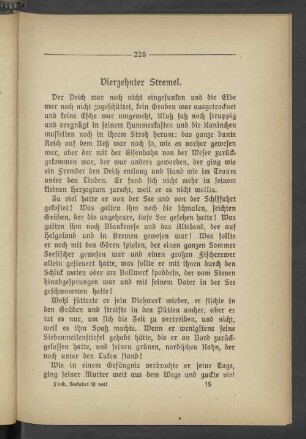 Vierzehnter Stremel