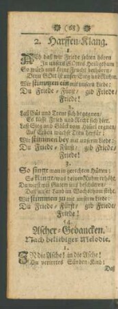 54. [43.] Ascher-Gedancken