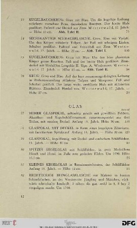 Glas (Nr. 77-88)