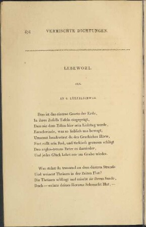 Lebewohl