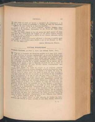 Letras francesas